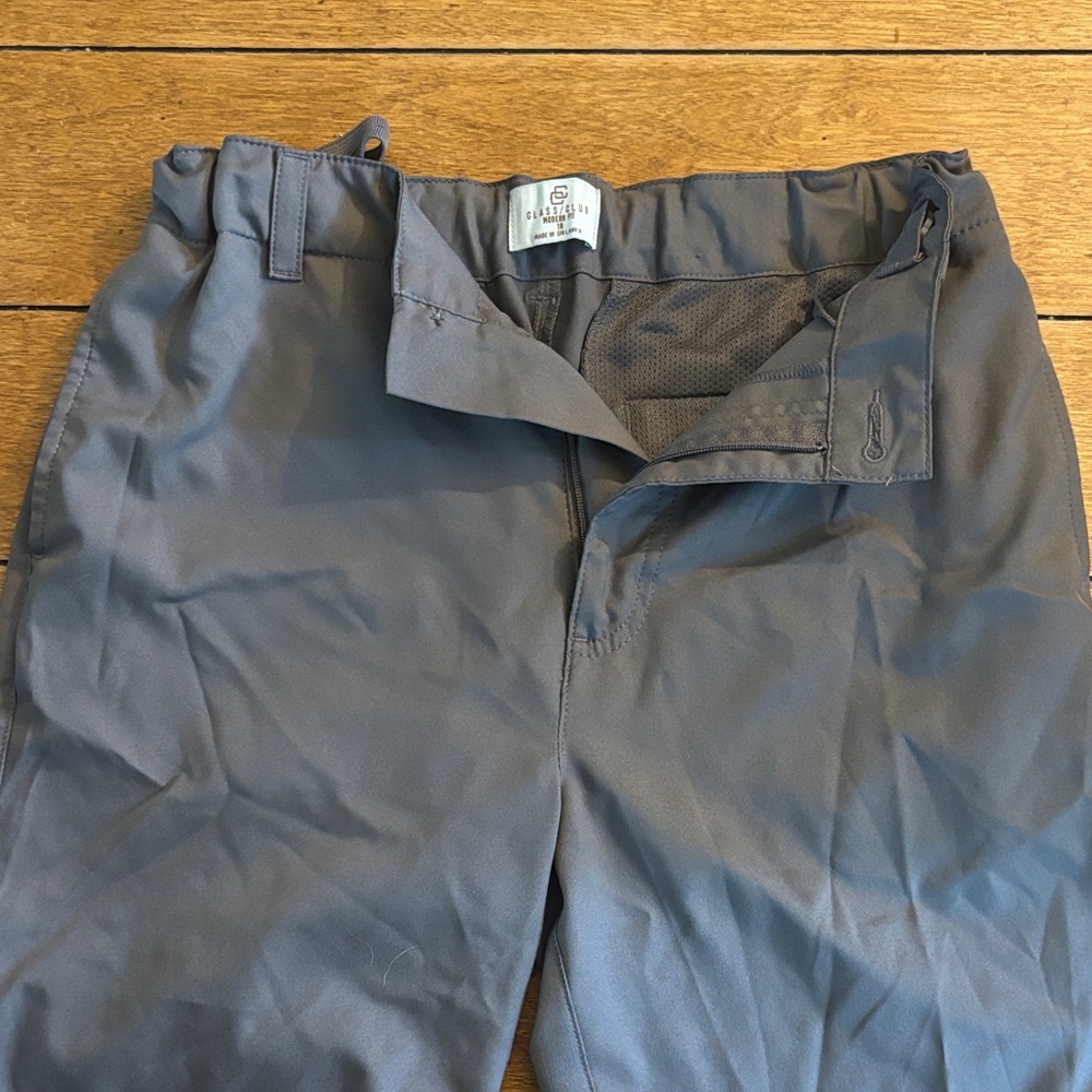 Class Club Charcoal Modern Fit Pants
